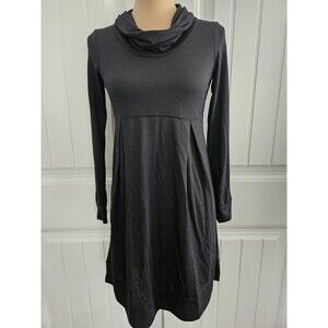 Mark. By Avon Black Cowl Neck Long Sleeve Dress Sz S